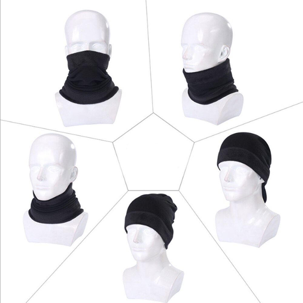 Winter Balaclava Motorcycle Half Gezicht Masker Moto Sjaal Biker Riding Warm Ski Tubing Shield Hoofdband Winddicht