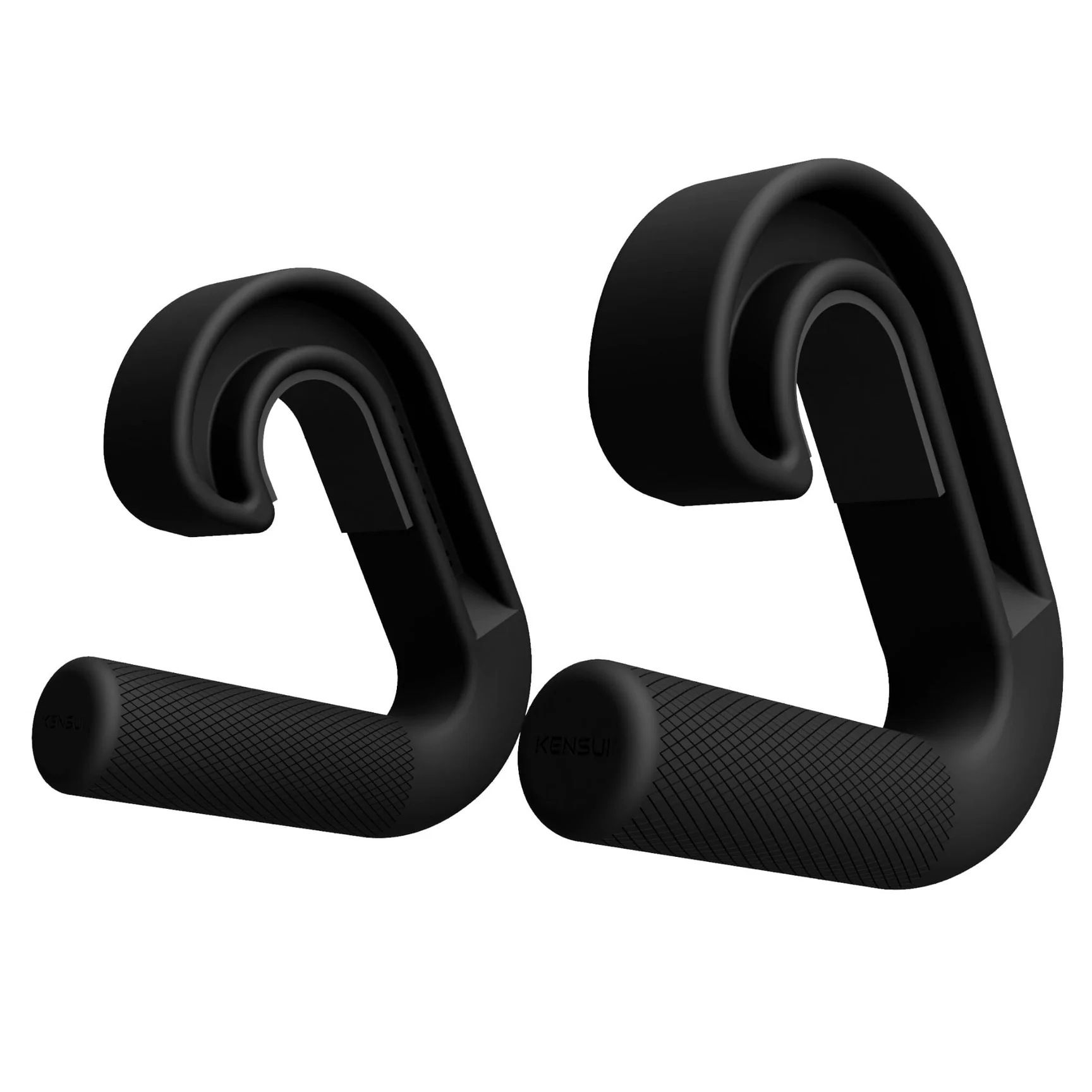 Pull Up Hand Grip Ergonomic Hook Type Fitness Handle Gym Deadlift Pull Down Grips Versatile Weights Roating Exercise Equipment: Default Title