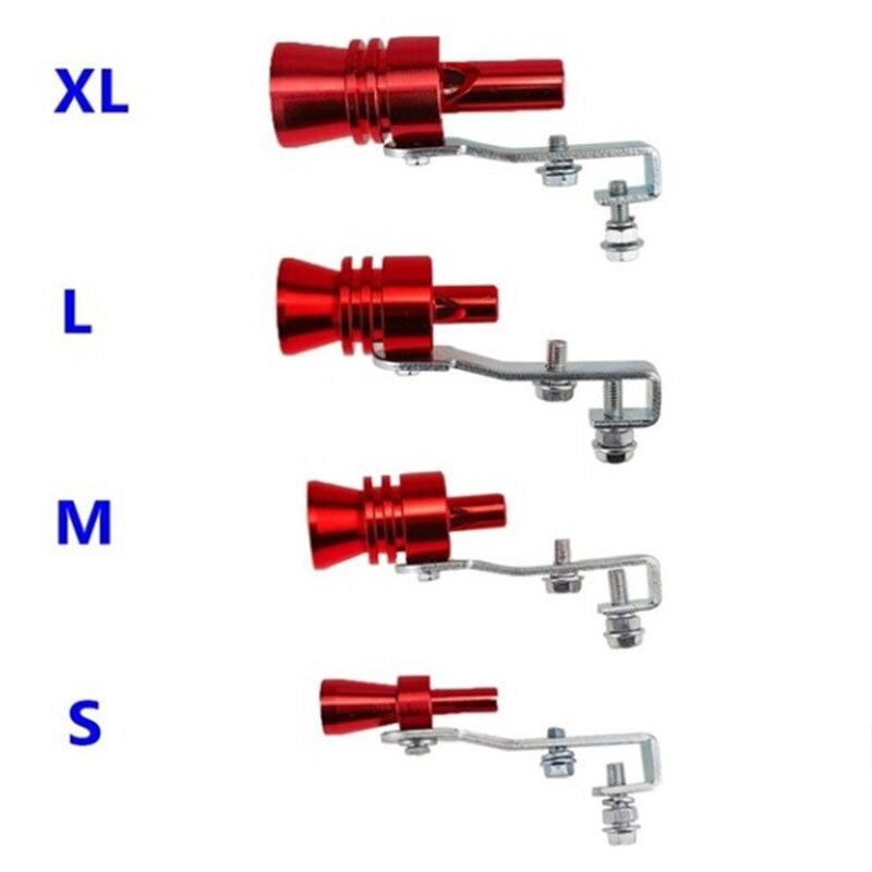 Automobile modified turbo whistle exhaust pipe sound simulator tail throat whistle car accessories
