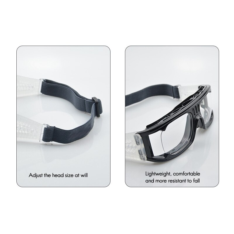 Basketbal Bril Sport Brillen Voor Mannen Anti-Collision Bril Fitness Training Bril Fietsen Bril