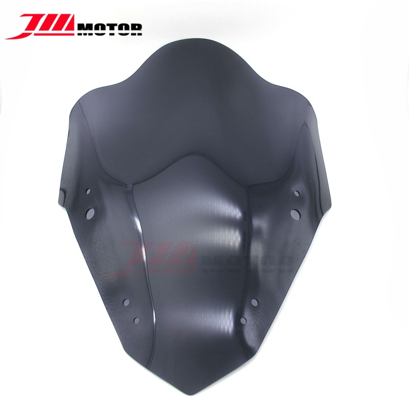Parabrisas ahumado para motocicleta, doble burbuja, deflector de viento para YAMAHA XMAX 250 XMAX300 X-MAX250 X-MAX300