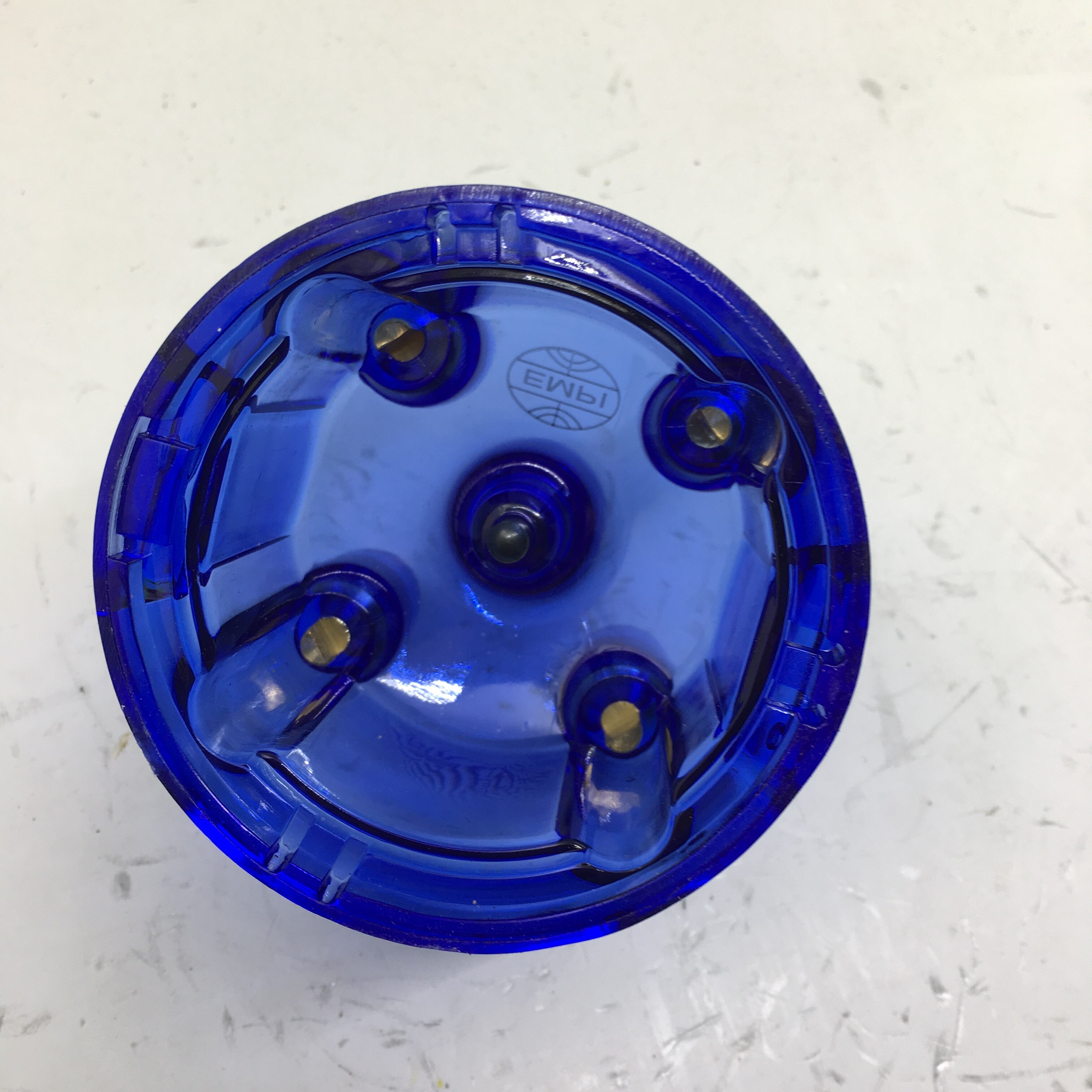 SherryBerg Verteiler KAPPE für EMPI blau transparent 009 für VW Düne Buggy Insekt GHIA SACHE BAJA freies 034 kappe