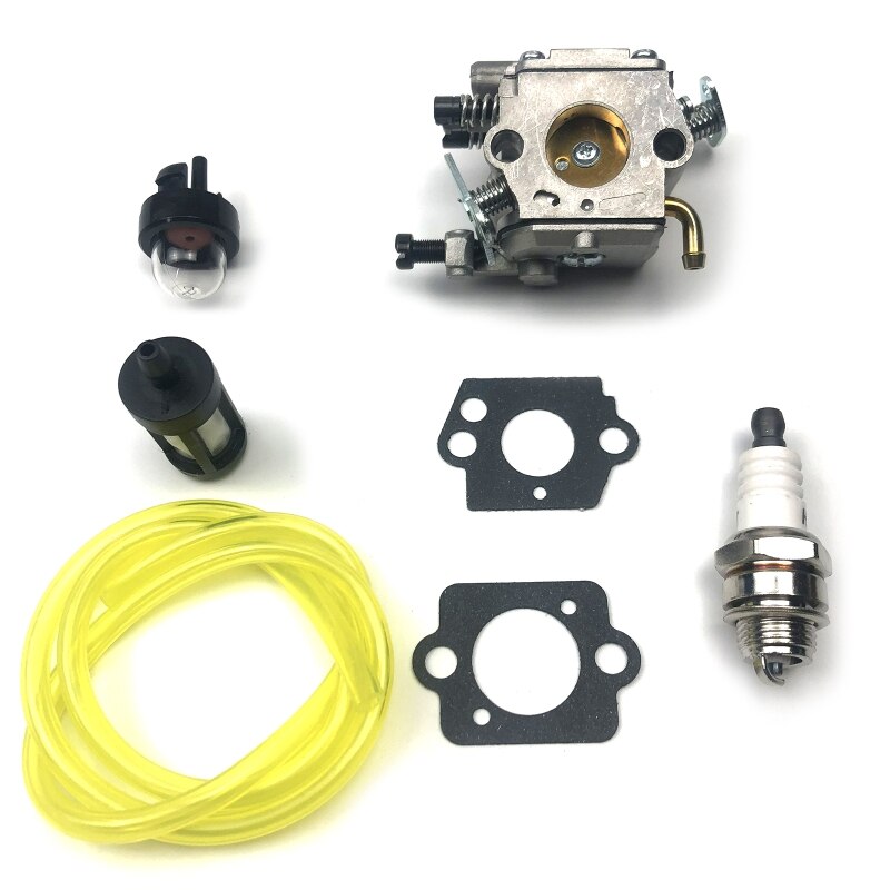Kaasutinsarja stihlille  ms200 020t ms200t ms 200 ms 200t polttoaineletkun suodattimella  l4mb
