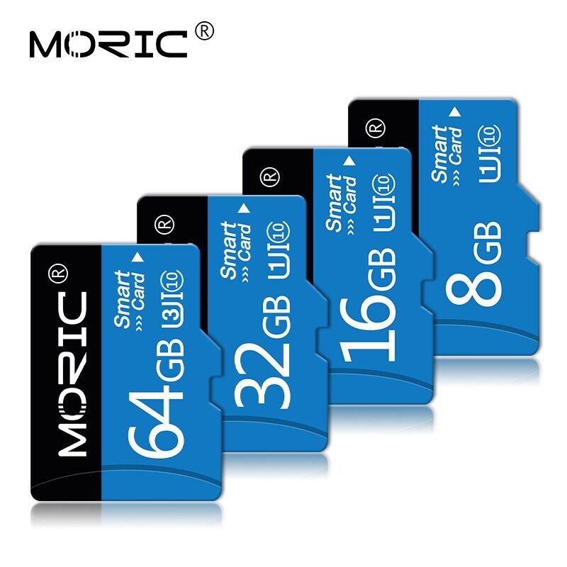 Carte mémoire micro SD TF Flash de classe 10 pour téléphone, support micro-SD de 8/16/32/64/128/256 Go