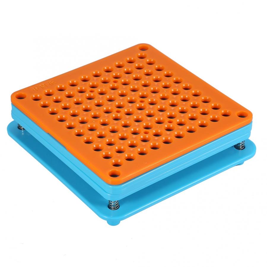 Capsule Manual Machine 100 Holes Capsule Powder Filler Plate Filling Manual Machine Tool(0#)
