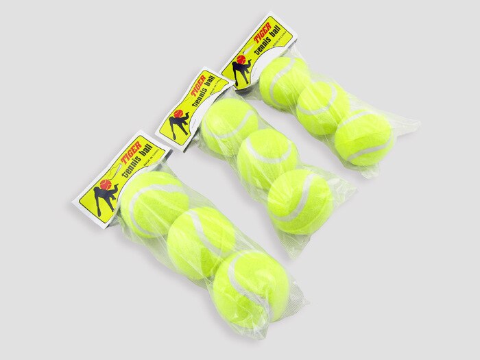 1pc 6.3cm tennisbolde til begyndere eller hundetræning udendørs sjov sport kæledyr legetøj tennisbold gyh