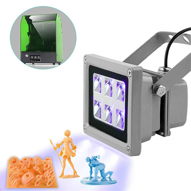 Lampe à polymérisation en résine UV 405nm, convient pour SLA DLP, imprimante 3D, résine photosensible, effet de polymérisation, DIY