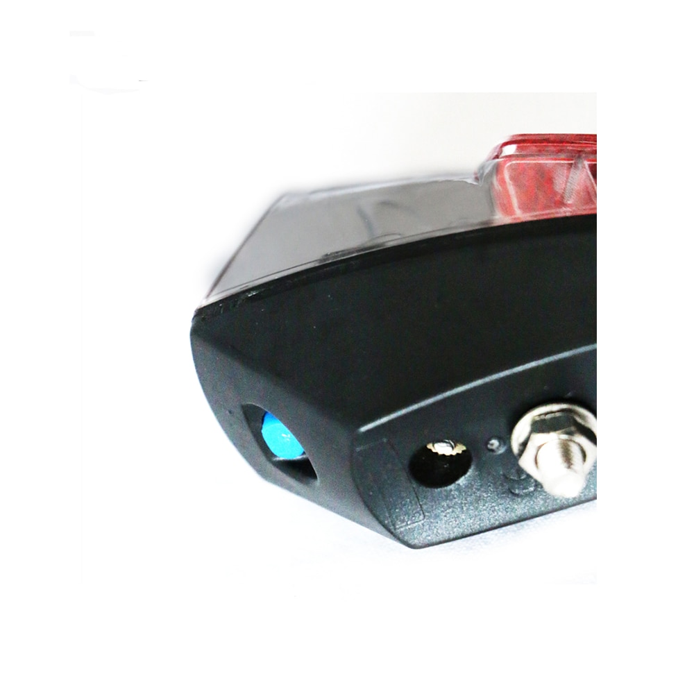 Fender Bike Light Battery LED Mount on the Mudguard Bicycle Rear Light Taillight Red Plastic Safe Warning lamp Bicycle Taillight