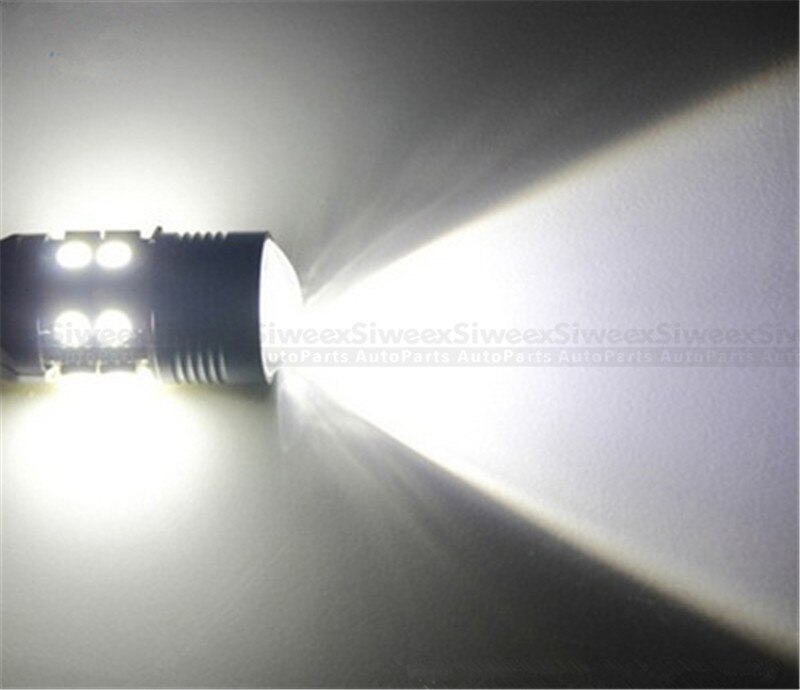 High Power H11 H8 Auto Led 12 Smd 5050 Koplamp Dimlicht Projector Fog Reverse Lamp Aluminium behuizing 12 V