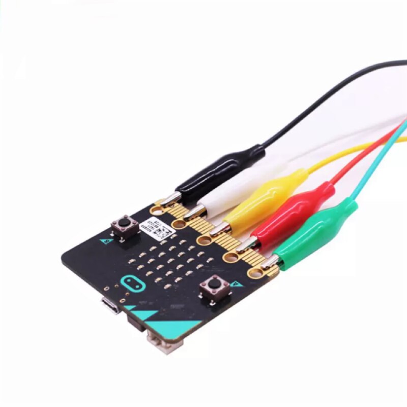 10pcs Clips Electrical DIY Test Leads Alligator Double-Ended Crocodile Jumper Wire Male Female Connection