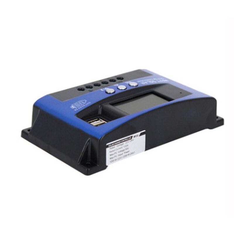 MPPT Solar- Laderegler PWM Solar- Energie Regler 12V 24V Auto Dual USB LCD Anzeige zuletzt Entlader für photovoltaik System
