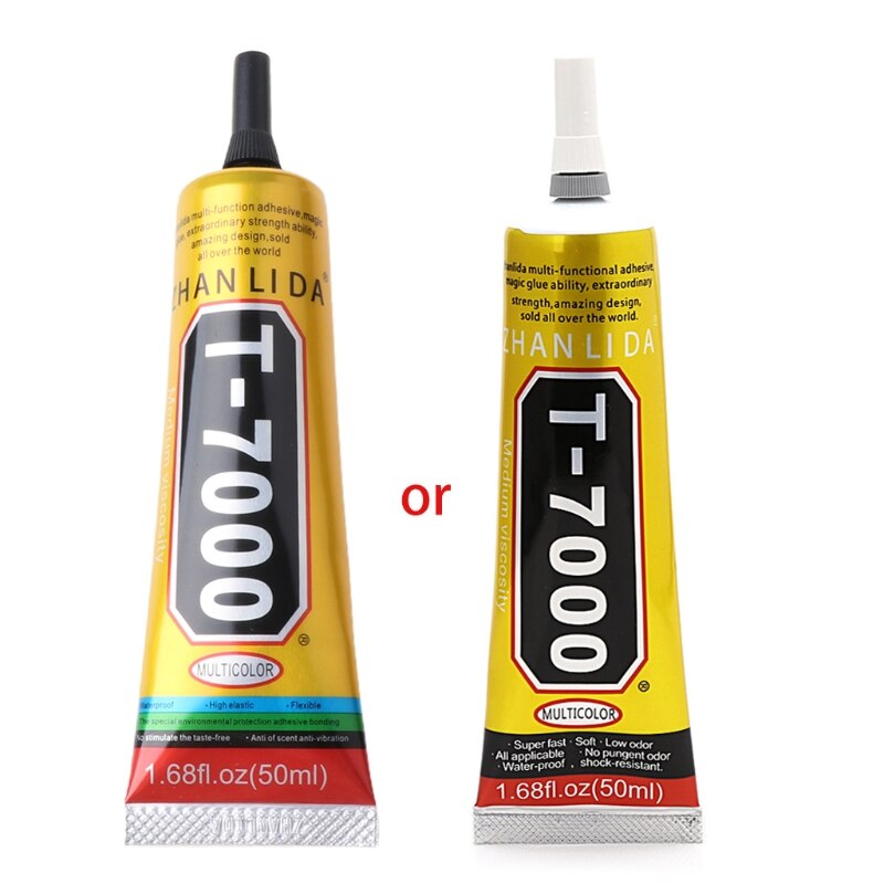 Colle Super adhésive en résine époxy, mastic pour réparation de cadre de fissure, 50ml, T-7000