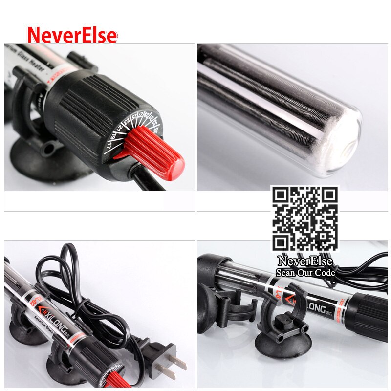Aquarium Tauch Heizung Einstellbar 17-35Grad Celsius 25 W/50 W Kleine Fische Panzer Temperatur Regler Unterwasser Heizung Stange