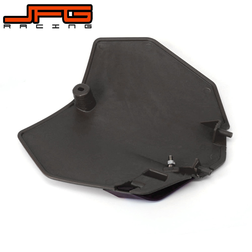 Motorcycle Front Number Plate Card For KTM EXC XC-W XCW XCF-W SX XC SX SXF XCF SX-F 125 150 250 300 350 450 530 White Black