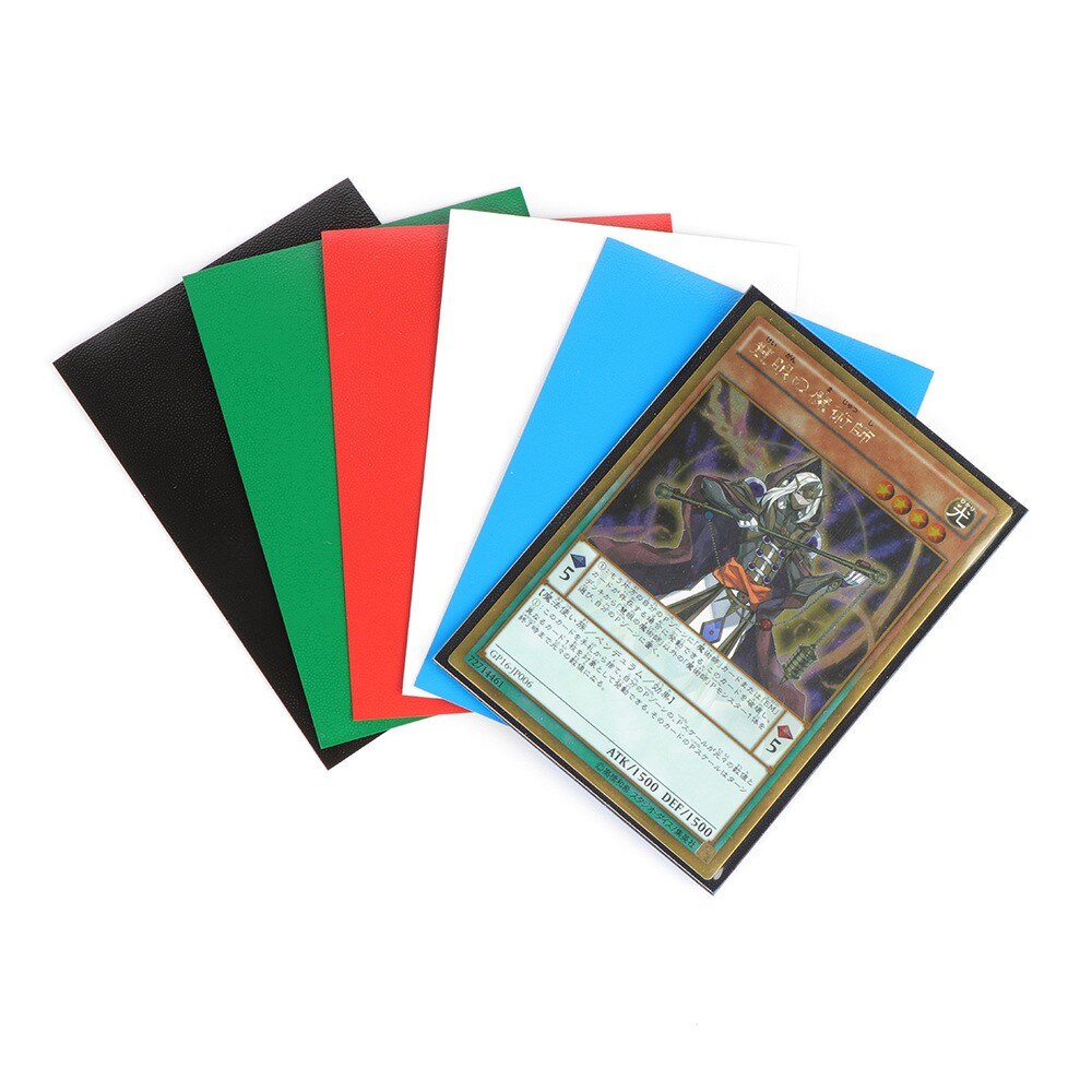 Matt Scrub Kleurrijke Backs Card Sleeves Kaarten Protector Voor Bordspel Kaarten Yugioh