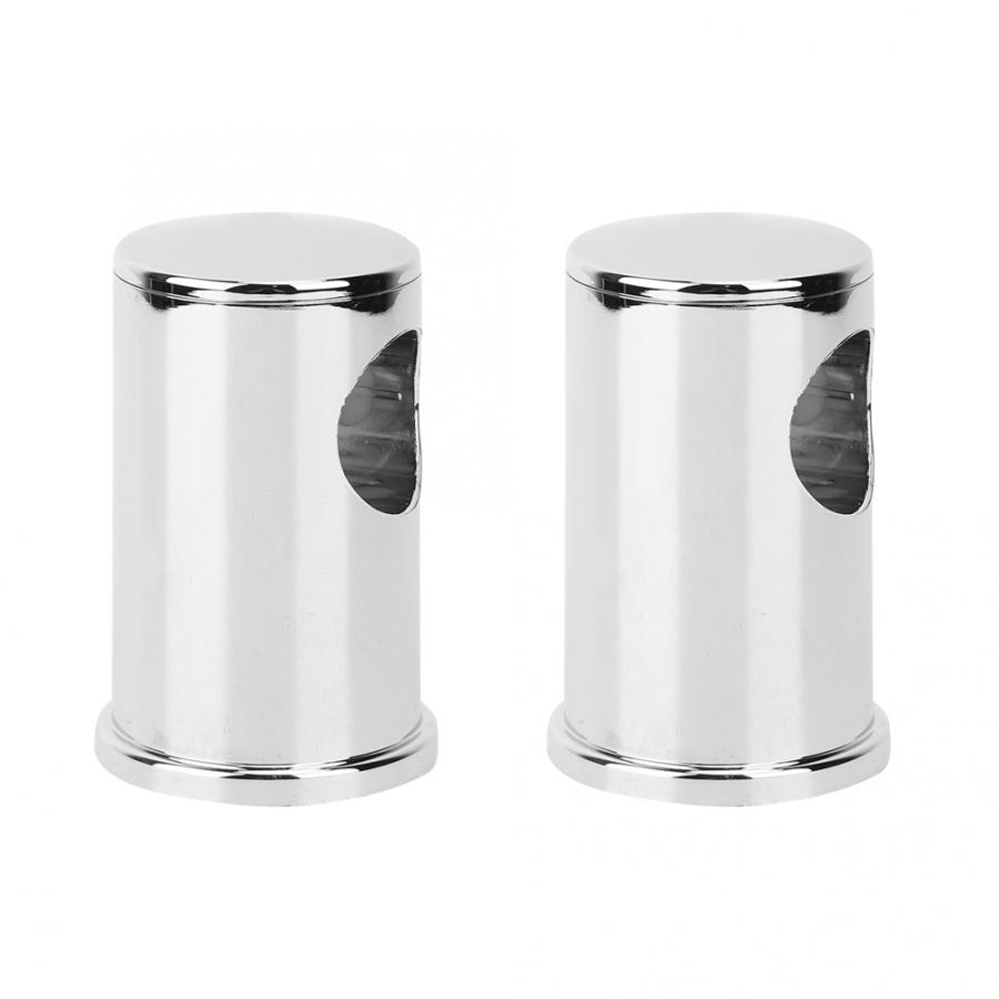 Badeværelse justerbar brusehoved holder, bruser holder slider barra ducha, bruser holder slider 2 stk sølv hvid abs