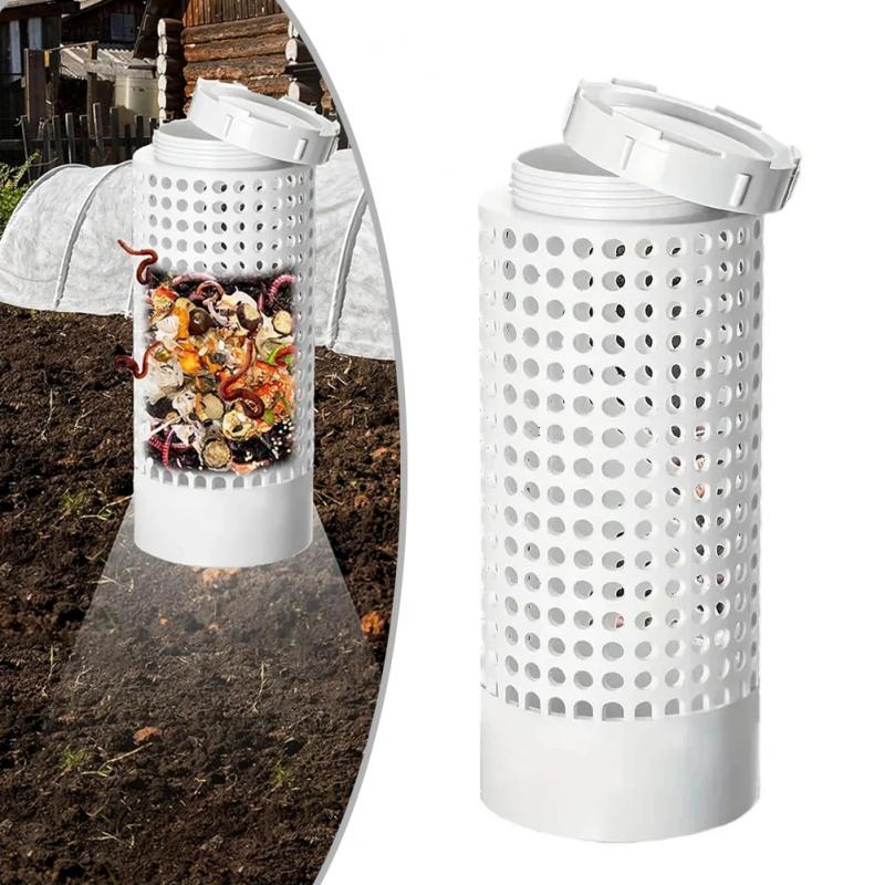 Outdoor Compost Bin Worm Composting Bin Worm Farm Compost Bin Kit for Raised Garden Beds at Home Farm Flower Pots Compost Bin