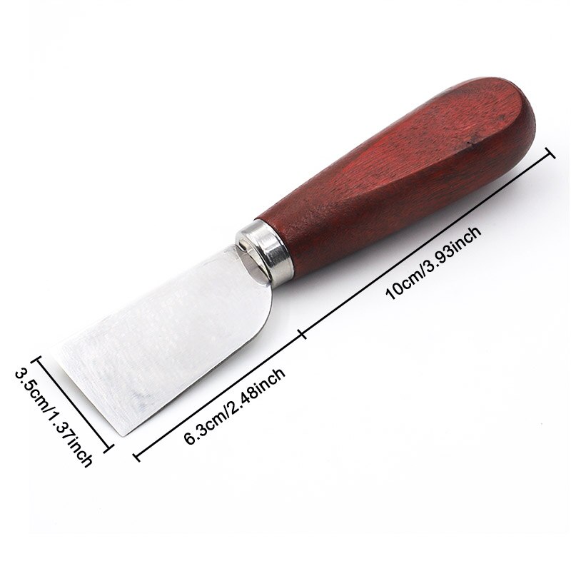 35Mm Brede Blade Lederen Craft Cutting Skiving Mes Diy Craft Mes Voor Lederen Gereedschap Leathercraft Handwerk Diy Tool