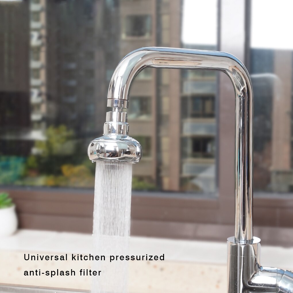 1pc Home Faucet Universal Kitchen Water Faucet Pressurized Anti-Splash Spout Extension Filter Water Saving Shower Spray Nozzle