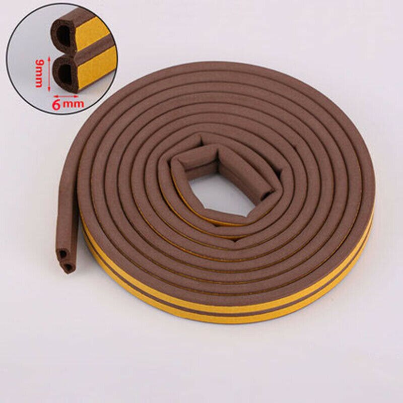 5M D Bruin Autodeur Venster Trim Edge Moulding Rubber Afdichting Seal Strip