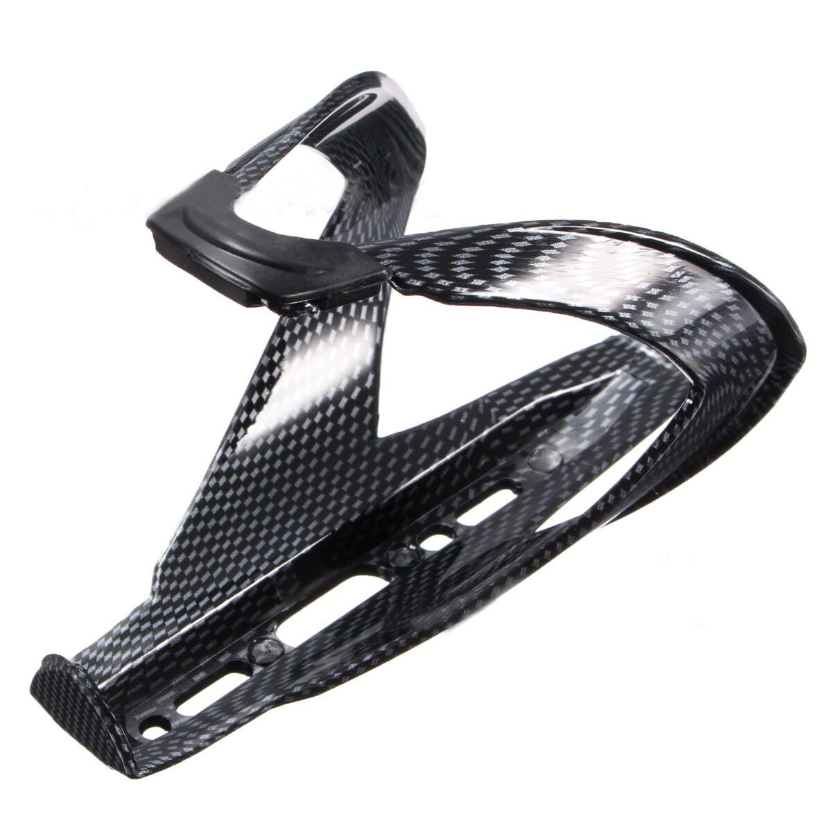 4 Kleuren Carbon Fiber Glass Bidonhouder Racefiets Bidonhouder Bidonhouder Fiets Accessoires Mijn Water Fles houder: C