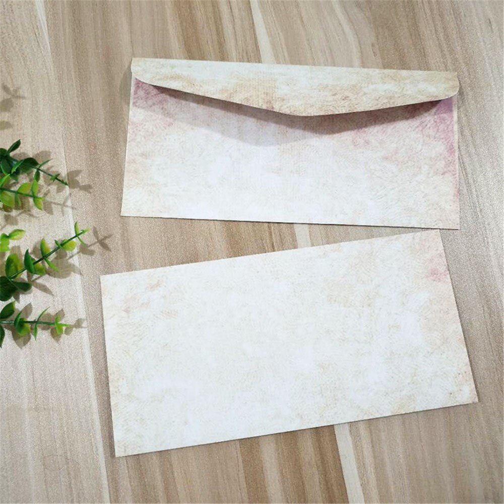 10pcs Vintage Envelopes Letter Paper Bags Wedding Invitation Envelopes Party Bags Letter Pads Cover Cards Stationery: H-envelopes