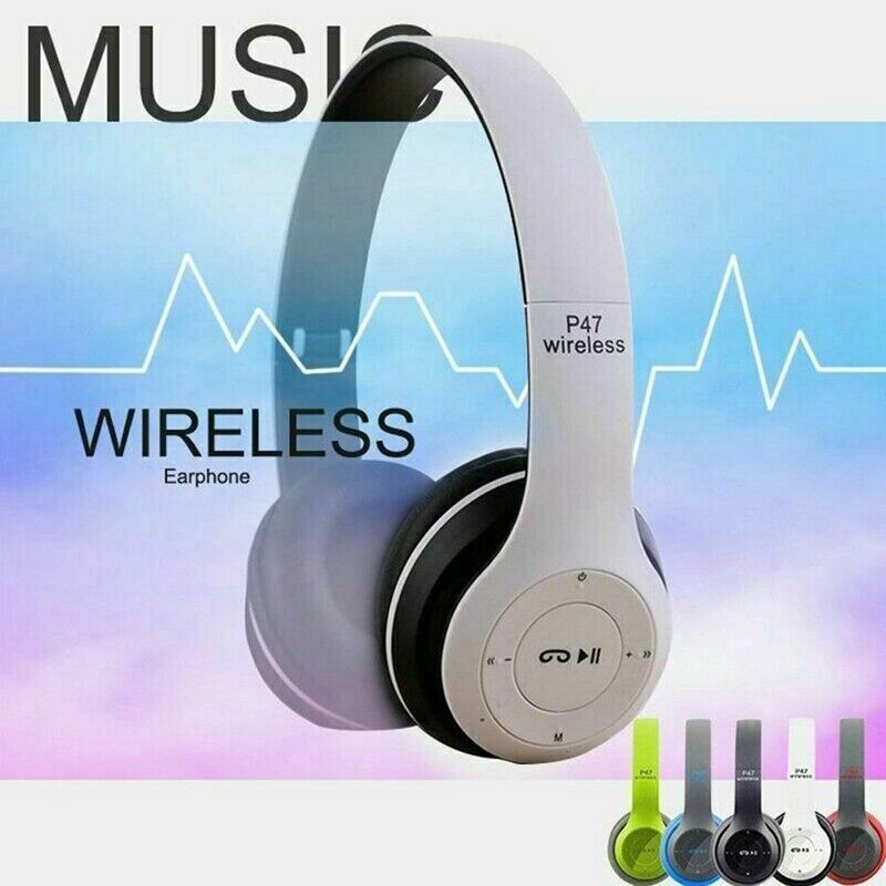 Multifunctional Wireless Stereo Bluetooth Headphone MP3 Player FM Radio Headset for iOS Android Men Women