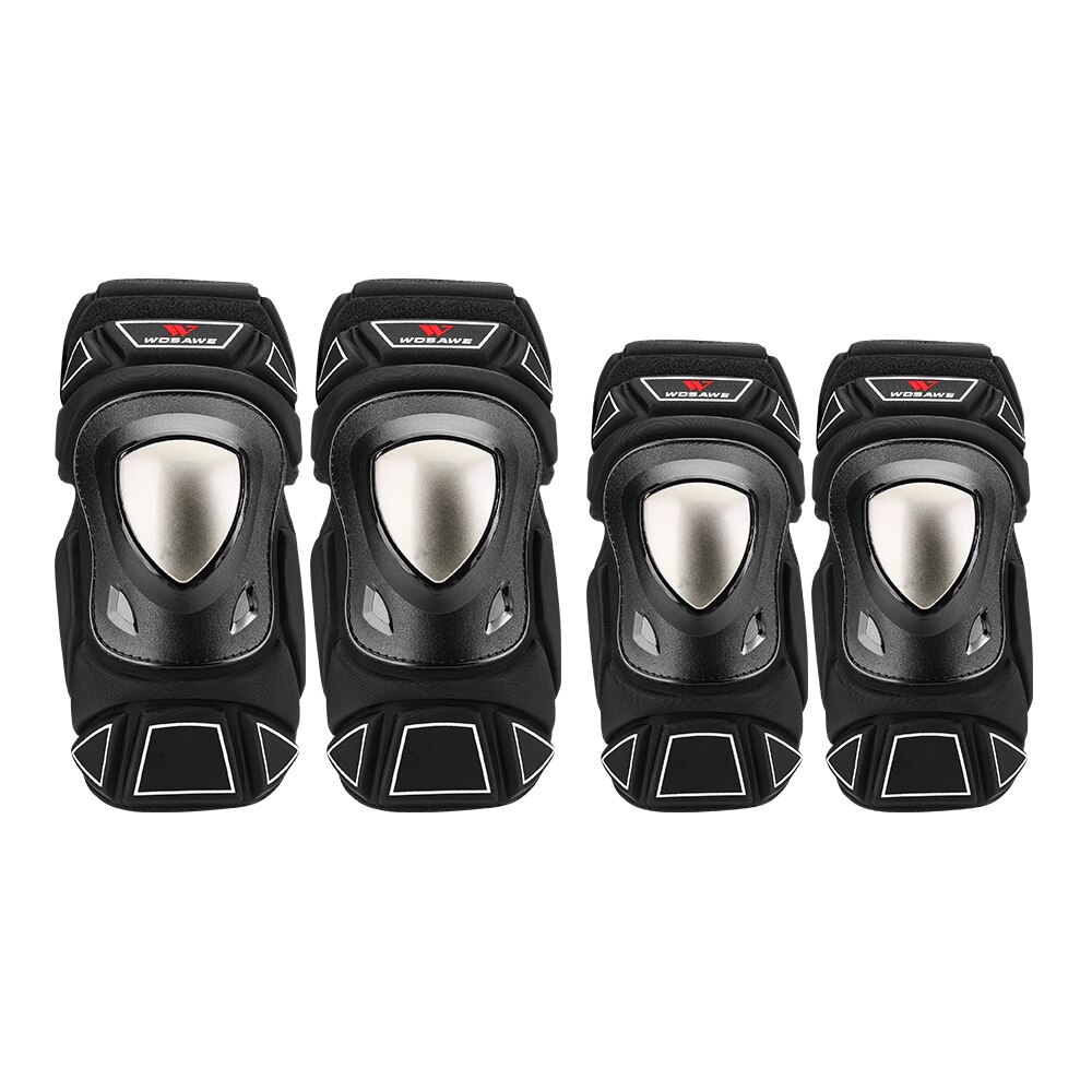 Wosawe eva beschermende kniebeschermers voor volwassenen, elleboogbeschermers, extreme sport kniebeschermers, ski, snowboard, motorfiets, veiligheidskniebrace