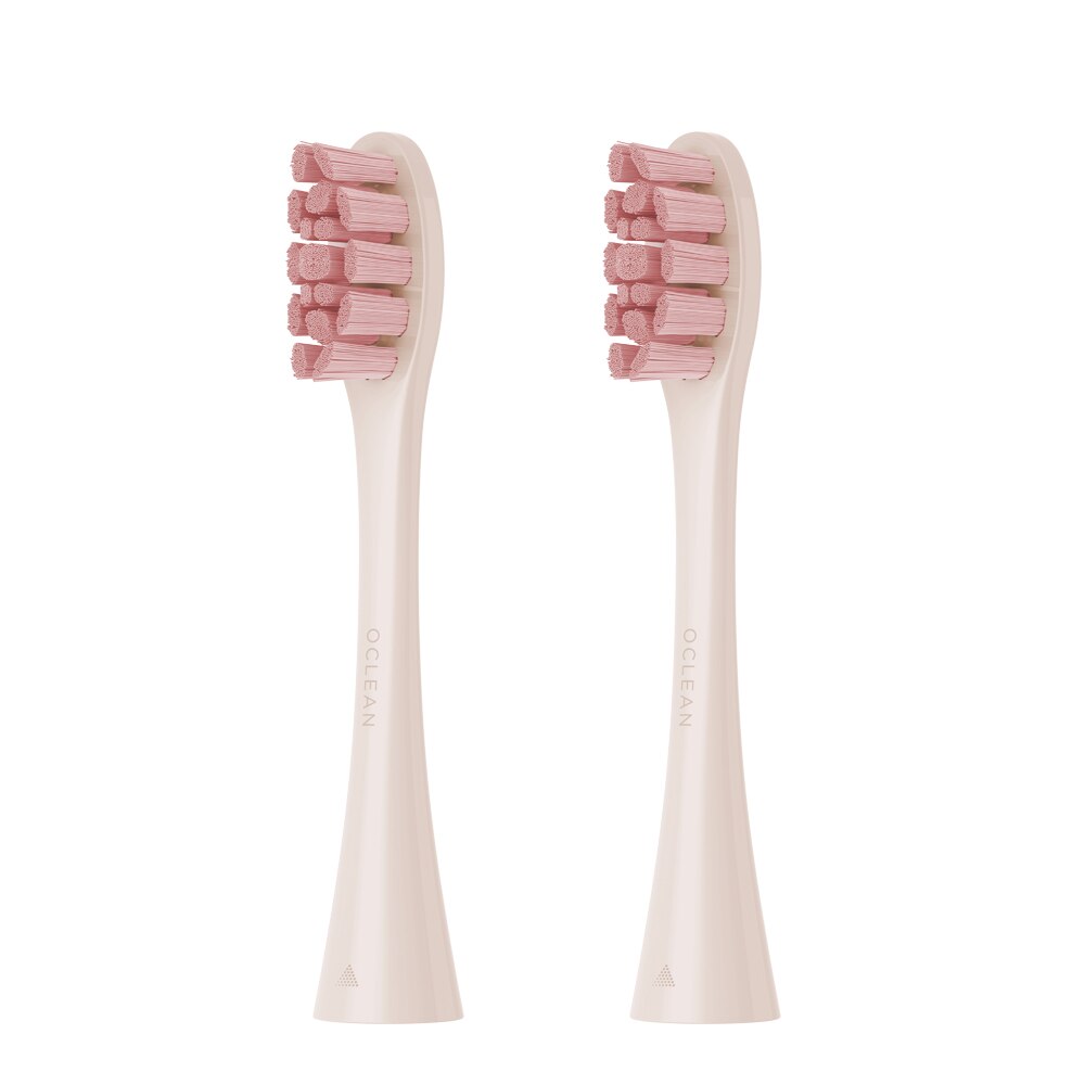 Oclean X Pro/ X / One/ ZI-cabezales de repuesto para cepillo de dientes eléctrico, Sónico, automático, Limpieza Profunda, 2 uds.: 2PCS Pink