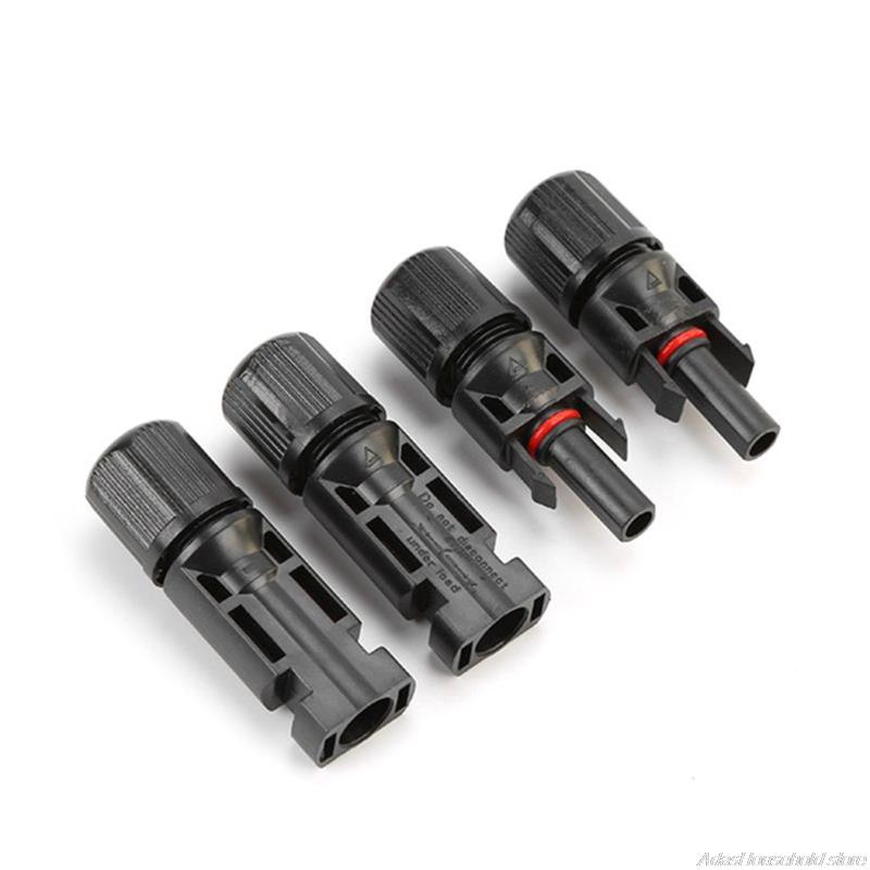 IP68 Solar Panel Cable Connectors Male/Female Solar Wire Adapter with Spanners For Solar Power System (5/10/15Set )