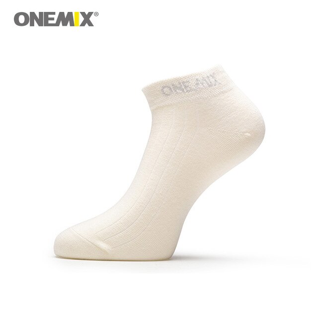 Onemix Sport Sokken Persoonlijkheid Comfortabele Ademende Mannen Dri-Tech Vocht Controle Crew Sokken Multi Pack: White / Suitable 35-40