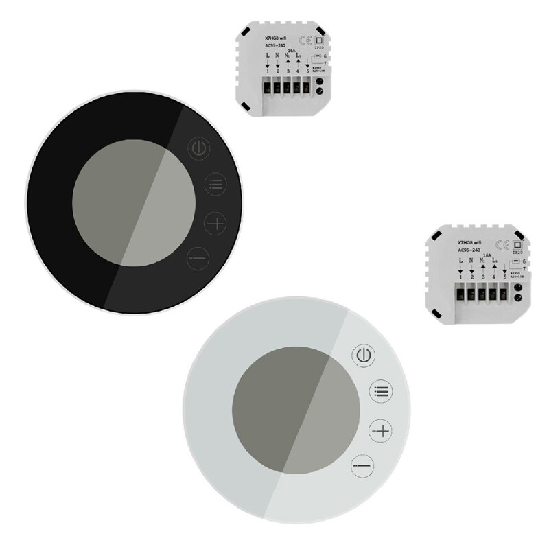 Gas Boiler Intelligent LCD Touching Screen WiFi Heating Thermostat APP Remote Smart Speaker Voice Control Controller