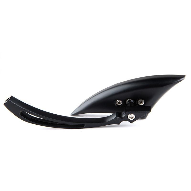 Motorfiets Retro Gemodificeerde Mes-vormige Decoratieve Achteruitkijkspiegel voor Harley Dyna Softail Sportster Straat Tour Sliding Kawasaki