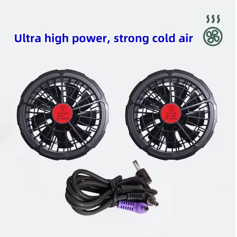 Koelvest met USB Ventilator - 14 Uur Koeling - Airconditioning Werkkleding - Outdoor Mouwloos Jack