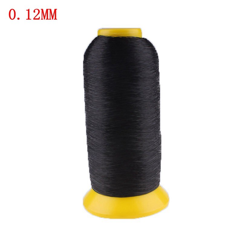 Svart hvit nylon usynlig fiske tråd hjul gjennomsiktig beading tråd nylon diy sy forsyninger håndlaget tilbehør