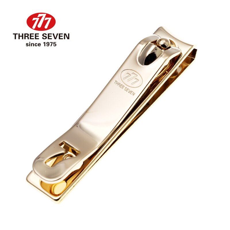 THREE SEVEN/777 Lucky Series-cortauñas de tamaño mediano, cortauñas para manicura y pedicura de acero al carbono H: PN-671G