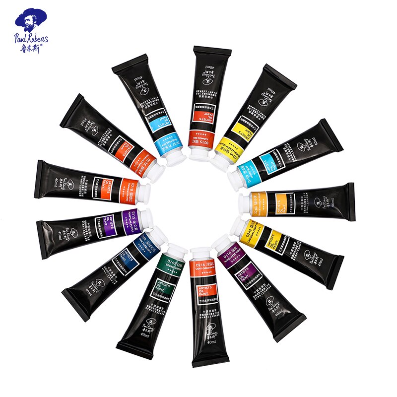 Officiële Paul Rubens 40Ml Professionele Olie Kleur Buizen Art Leverancier D Serie Olie Verf Voor Kunstenaar En Gallery