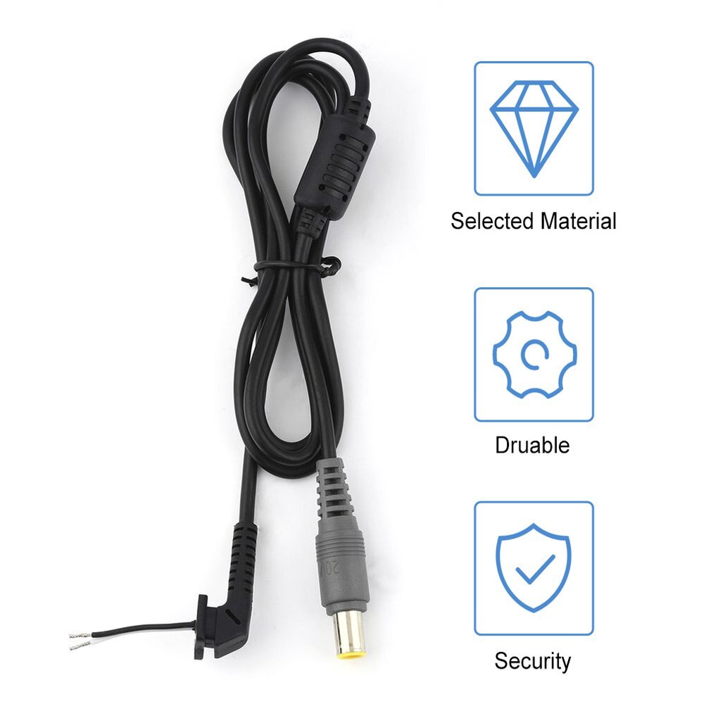 5.5X1.7Mm Dc Power Charger Plug Kabel Connector Geschikt Voor Acer Laptop Adapter Verlichting Kabel Connector Zwart