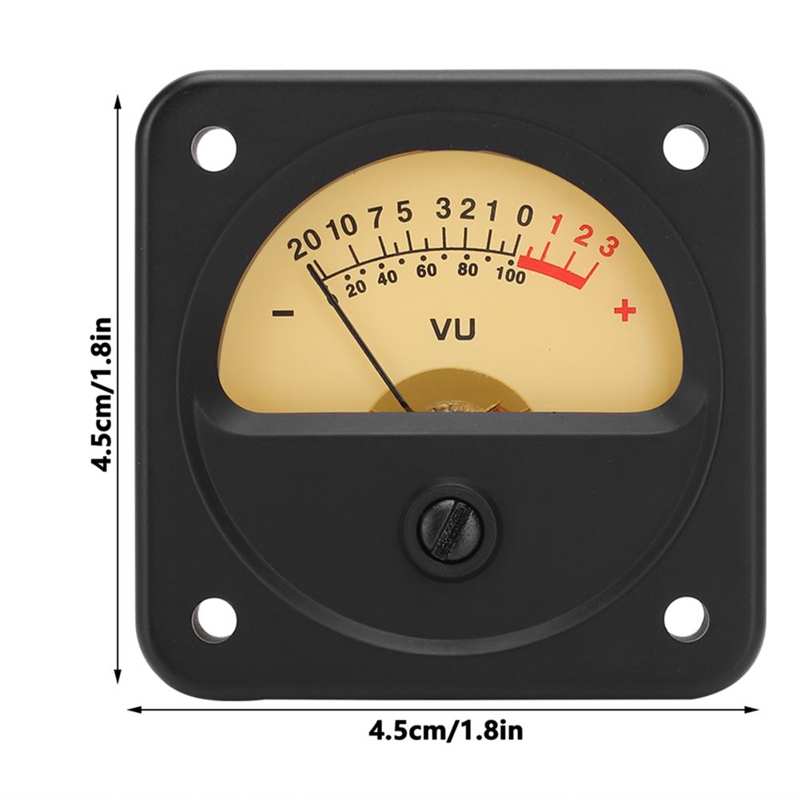 Testeur de niveau sonore TR-45-S0348 DB, VU mètre de haute précision avec rétro-éclairage, indicateur de