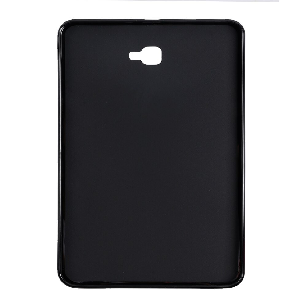 Qijun Tab Een 10.1 Siliconen Smart Tablet Back Cover Voor Samsung Galaxy Tab Een A6 10.1 Inch SM-T580 T585 schokbestendig Bumper Case: Default Title