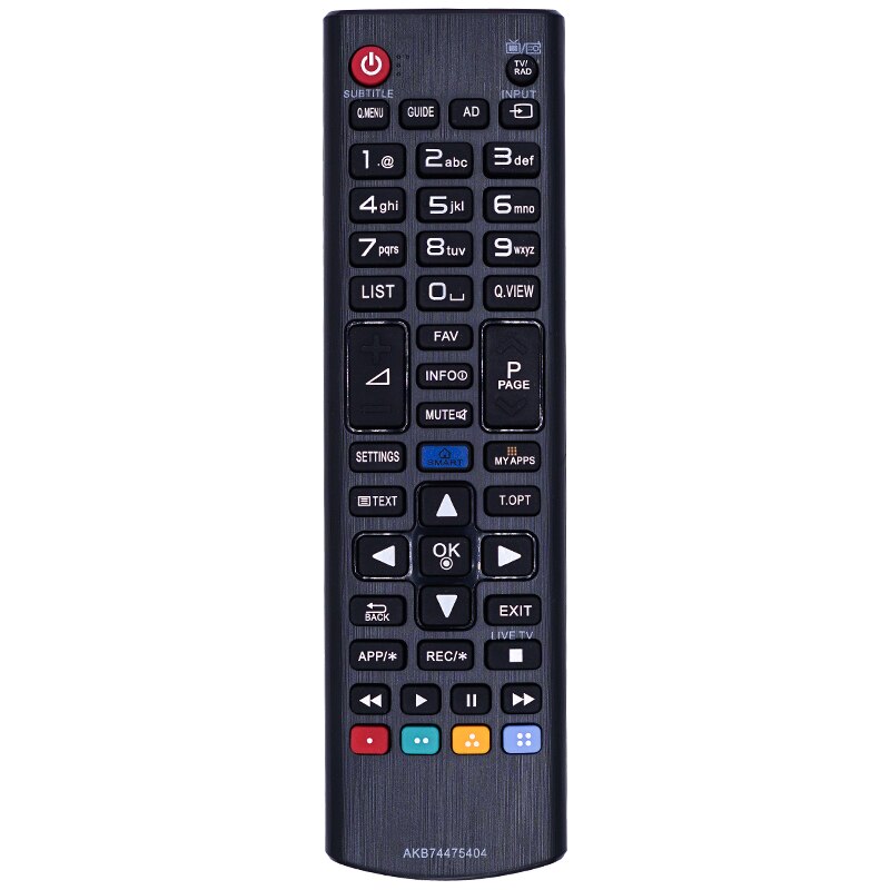 Control remoto para LG AKB74475404 50LB582 32LF592U 26LN460R 42LN577S 29LN460R 55LB582 49LF590V 49UF6407 49UF640V LCD LED TV