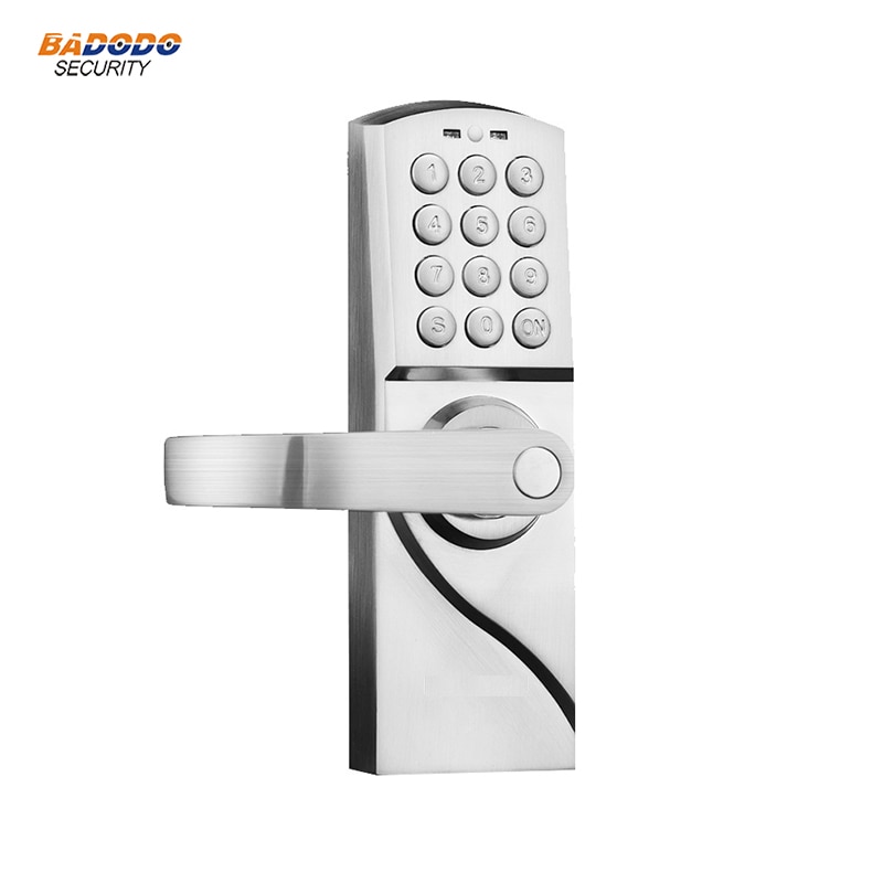 Electric password Code Door Lock Smart Digital Keypad lock with mechanical key for indoor wooden door