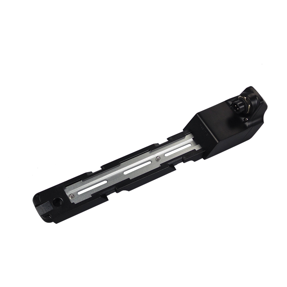 E-bike Batterij Basis Montageplaat Beugel Houder Bevestiging elektrische Fiets Hailong Shark 2pin 4pin 5pin Ebike deel: Licht Geel