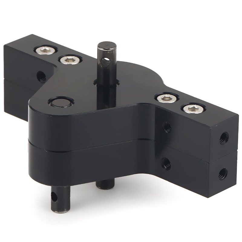 Cnc aluminium tussenbak versnellingsbak voor  d90 d110 scx 10 rc4wd rc auto's crawlers vrachtwagens brug apparaat rc auto onderdeel componenten reserveonderdelen
