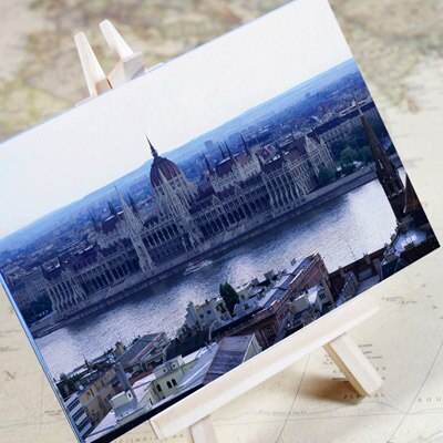 6 pièces en un, carte postale, ville touristique de charme, cartes postales de noël cartes de Message d'anniversaire de voeux Paris venise dubaï Bangkok londres: Venice