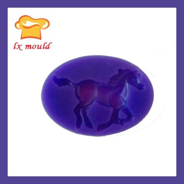 Hestedyr fondant silikon kakeformer