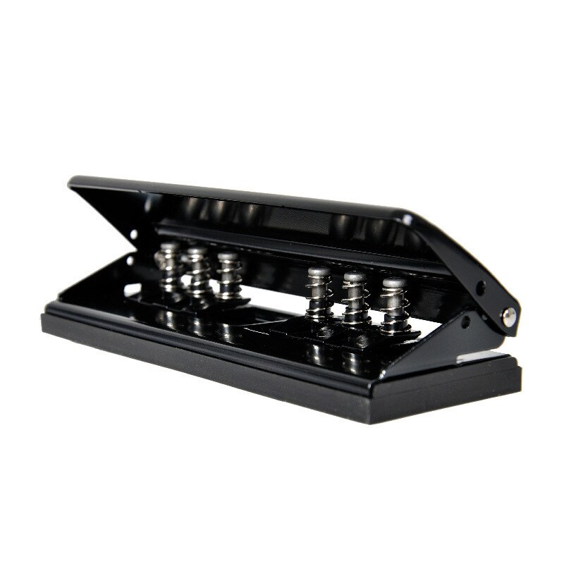 Holes Manual 6 Holes Perforator Adjustable Universal Puncher for Files Paper Documents Hole Punch Office Supplies School: Default Title