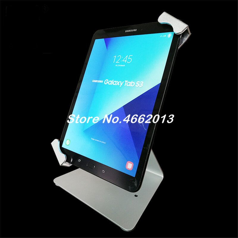 Universal tablet holder Multi-angle rotation security desktop stand for 10.1-13'' lock holder display mounting anti-theft