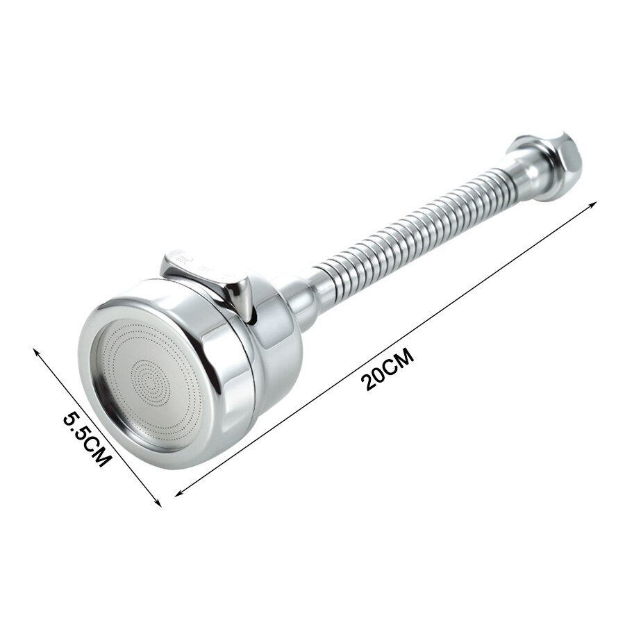 Kitchen Sink Faucet Sprayer Kitchen Tap 360° Rotatable Anti-Splash Sink Sprayer Facuet Nozzle Head Water Saving Faucet Aerator: Long Style