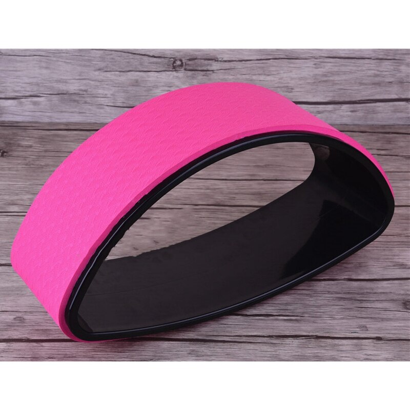 Half Round Dharma Wheel Pilates Yoga Back Shoulder Stretching Yoga Half Wheel Fitness Equipment Fitness Auxiliary Tool